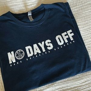 No Days Off tee